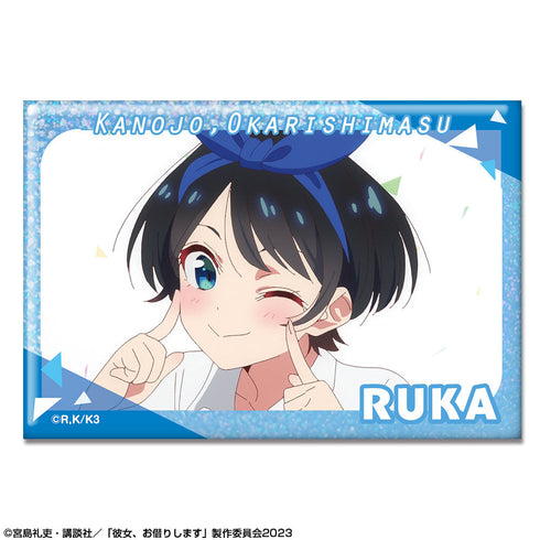 『彼女、お借りします』ホログラム缶バッジ Ver.2 デザイン12(更科瑠夏/C)【202507再販】